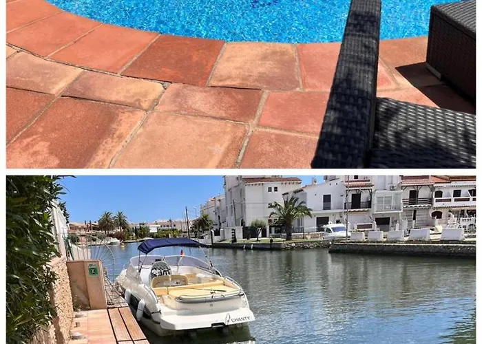 On Main Canal With 13 M Private Mooring, Private Pool, Air Con In Rooms, Non-smoking *